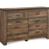 Trinell 6-Drawer Dresser -DHP Sales Store 810337767