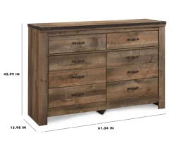 Trinell 6-Drawer Dresser -DHP Sales Store 810337767 9