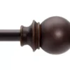 Birkin Oil Rubbed Bronze Adjustable Curtain Rod, (42" - 120") 1 Birkin Oil Rubbed Bronze Adjustable Curtain Rod, (42" - 120") -DHP Sales Store 810348562