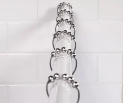 White Aluminum Decorative Shower Rod -DHP Sales Store 810351609 3
