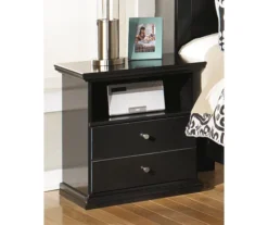 Maribel Black Nightstand -DHP Sales Store 810363205 1