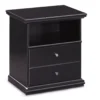 Maribel Black Nightstand -DHP Sales Store 810363205