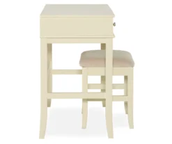 Caroline Cream Mirror Vanity Set With Stool 13 Caroline Cream Mirror Vanity Set With Stool -DHP Sales Store 810389506 4