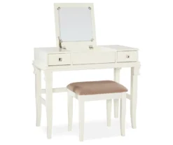 Martha Mirror Vanity Set With Stool 27 Martha Mirror Vanity Set With Stool -DHP Sales Store 810389524 2 1