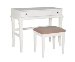 Martha Mirror Vanity Set With Stool 28 Martha Mirror Vanity Set With Stool -DHP Sales Store 810389524 A0 2