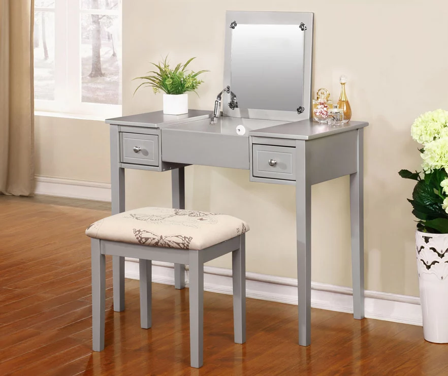 Butterfly Mirror Vanity Set With Stool 16 Butterfly Mirror Vanity Set With Stool - Image 14