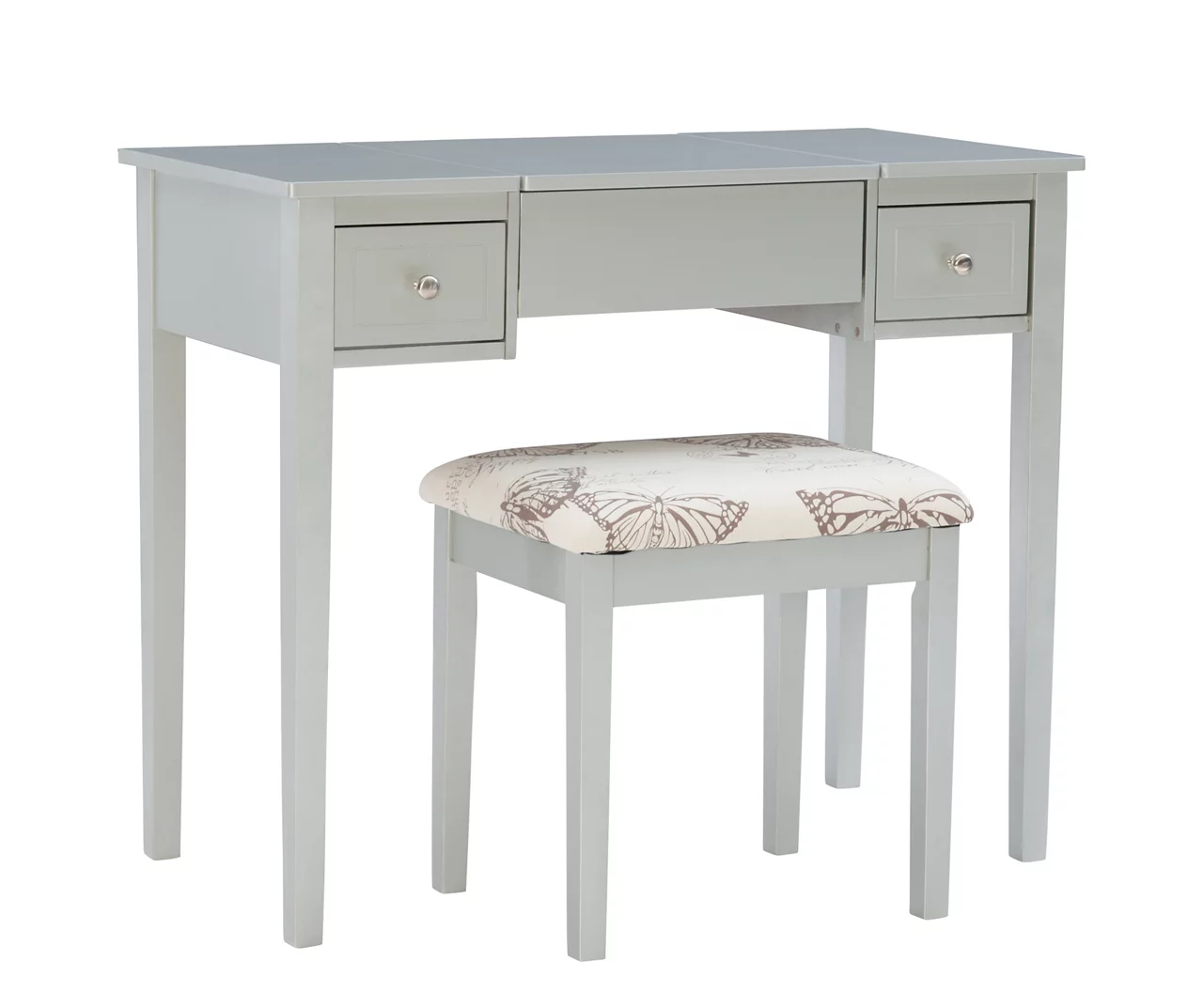 Butterfly Mirror Vanity Set With Stool 22 Butterfly Mirror Vanity Set With Stool - Image 20