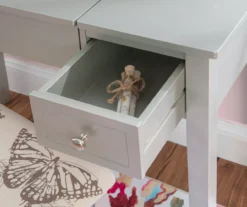 Butterfly Mirror Vanity Set With Stool 38 Butterfly Mirror Vanity Set With Stool -DHP Sales Store 810389544 B0 3