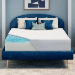 Serta Perfect Sleeper Duocool 3" Cooling Gel Memory Foam Mattress Toppers 32 Serta Perfect Sleeper Duocool 3" Cooling Gel Memory Foam Mattress Toppers -DHP Sales Store 810399533 A0 2 1