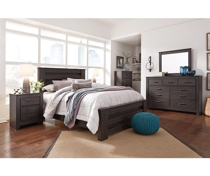 Brinxton Charcoal Full/Queen Headboard 3 Brinxton Charcoal Full/Queen Headboard