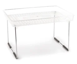Collapsible Stacking Countertop Shelf, Clear