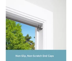 Graphite Twist & Fit No Tools Tension Window Curtain Rod, (28" - 48") 13 Graphite Twist & Fit No Tools Tension Window Curtain Rod, (28" - 48") -DHP Sales Store 810430283 6