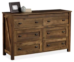 Century Lane Rustic Brown 6-Drawer Dresser 10 Century Lane Rustic Brown 6-Drawer Dresser -DHP Sales Store 810434140 2