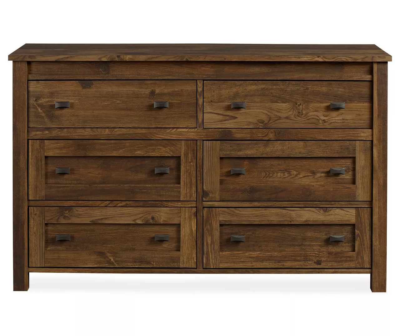 Century Lane Rustic Brown 6-Drawer Dresser 3 Century Lane Rustic Brown 6-Drawer Dresser