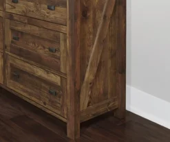 Century Lane Rustic Brown 6-Drawer Dresser 11 Century Lane Rustic Brown 6-Drawer Dresser -DHP Sales Store 810434140 4