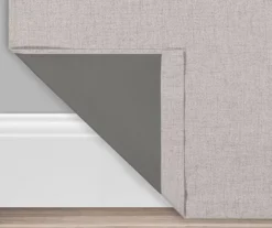 Anya Linen Blackout Rod Pocket Curtain Panel Pair, (63") -DHP Sales Store 810442243 3