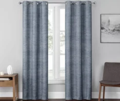 Eclipse River Blackout Grommet Curtain Panel Pair, (84") -DHP Sales Store 810442250