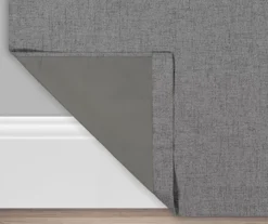 Anya Gray Blackout Rod Pocket Curtain Panel Pair, (63") -DHP Sales Store 810442421 3