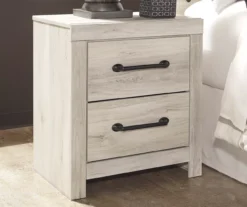 Cambeck Whitewash 2-Drawer Nightstand 10 Cambeck Whitewash 2-Drawer Nightstand -DHP Sales Store 810458216