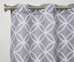 Emma Star Circle EZ Hang Fabric Shower Curtain 10 Emma Star Circle EZ Hang Fabric Shower Curtain -DHP Sales Store 810459103 2