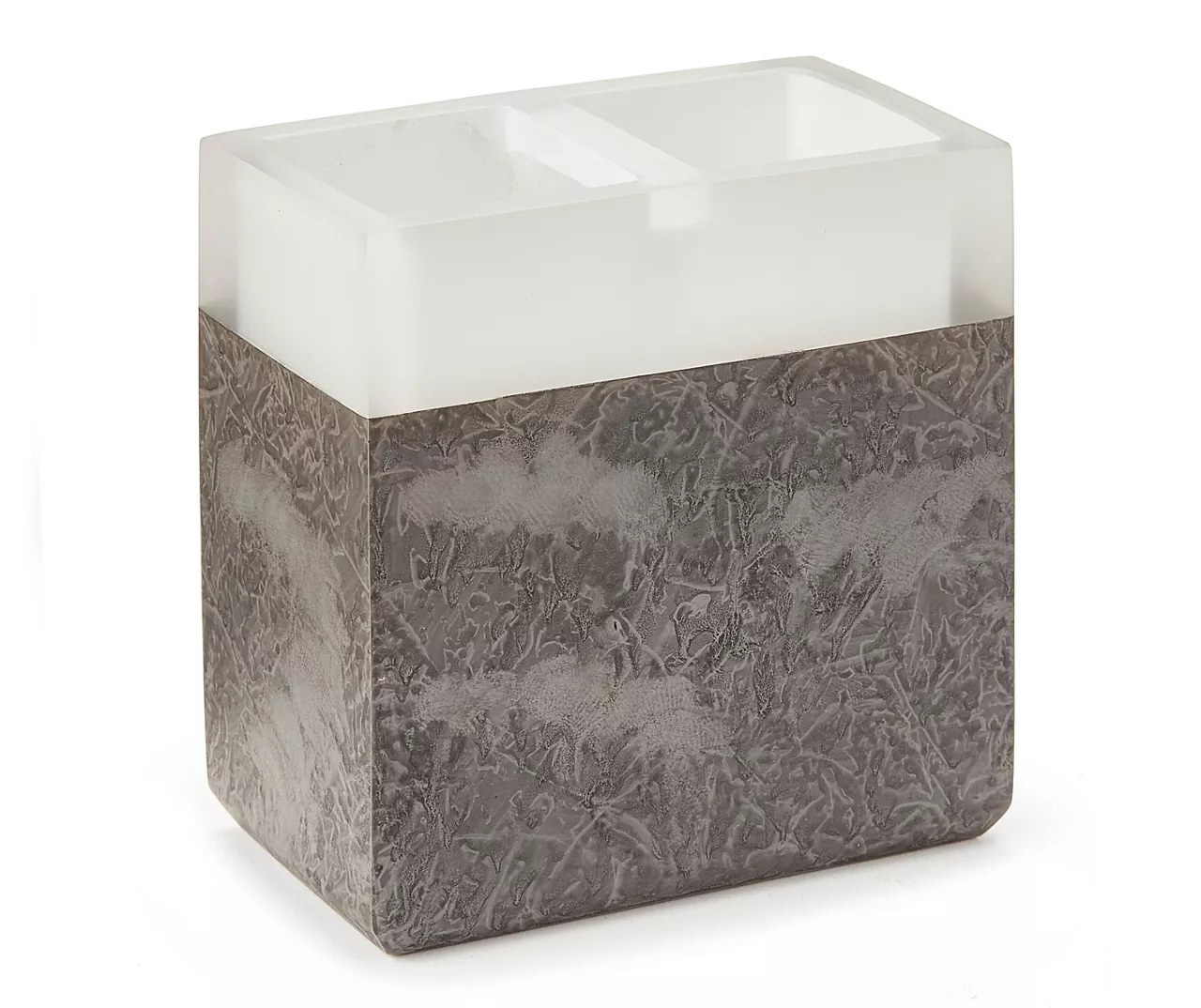 Bristol Gray Toothbrush Holder 3 Bristol Gray Toothbrush Holder