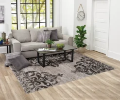 Broyhill Structures Korden Damask Area Rug -DHP Sales Store 810461432 3