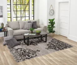 Broyhill Structures Korden Damask Area Rug -DHP Sales Store 810461433 2