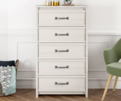 Duncan Ivory Oak 5-Drawer Dresser 6 Duncan Ivory Oak 5-Drawer Dresser -DHP Sales Store 810464951 1