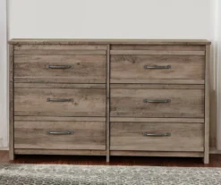 Duncan Gray Oak 6-Drawer Dresser -DHP Sales Store 810465129 2
