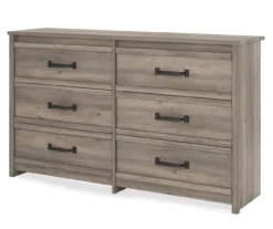 Duncan Gray Oak 6-Drawer Dresser -DHP Sales Store 810465129 4
