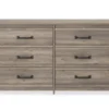 Duncan Gray Oak 6-Drawer Dresser 2 Duncan Gray Oak 6-Drawer Dresser -DHP Sales Store 810465129 5