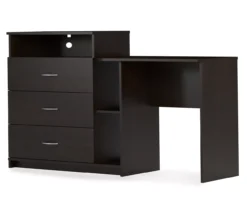 Chevil Espresso Media Dresser & Desk 7 Chevil Espresso Media Dresser & Desk -DHP Sales Store 810465132 4