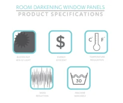 Prima Velvet Color Block Slate Blue & Gray Room-Darkening Grommet Curtain Panel Pair, (84") 14 Prima Velvet Color Block Slate Blue & Gray Room-Darkening Grommet Curtain Panel Pair, (84") -DHP Sales Store 810468128 5