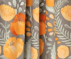 Poppy Garden Room-Darkening Back Tab Curtain Panel Pair -DHP Sales Store 810468157 2
