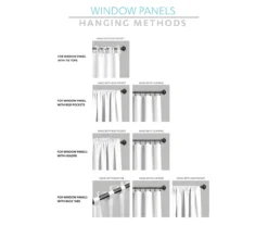 Poppy Garden Aqua & Red Room-Darkening Back Tab Curtain Panel Pair, (108") -DHP Sales Store 810468165 4