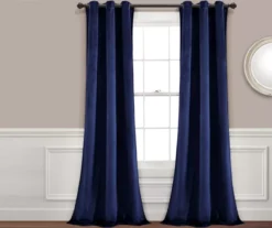 Prima Velvet Room-Darkening Grommet Curtain Panel Pair -DHP Sales Store 810468169