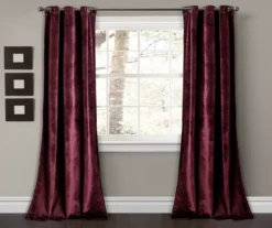 Prima Velvet Room-Darkening Grommet Curtain Panel Pair -DHP Sales Store 810468171 7