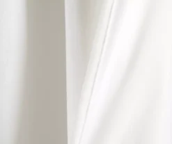 Prima Velvet White Room-Darkening Grommet Curtain Panel Pair, (84") -DHP Sales Store 810468175 4