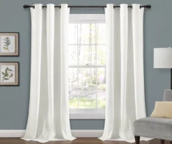 Prima Velvet Room-Darkening Grommet Curtain Panel Pair -DHP Sales Store 810468175 8
