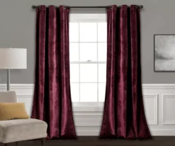 Prima Velvet Room-Darkening Grommet Curtain Panel Pair -DHP Sales Store 810468177 7