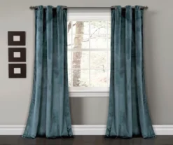 Prima Velvet Room-Darkening Grommet Curtain Panel Pair -DHP Sales Store 810468180 7