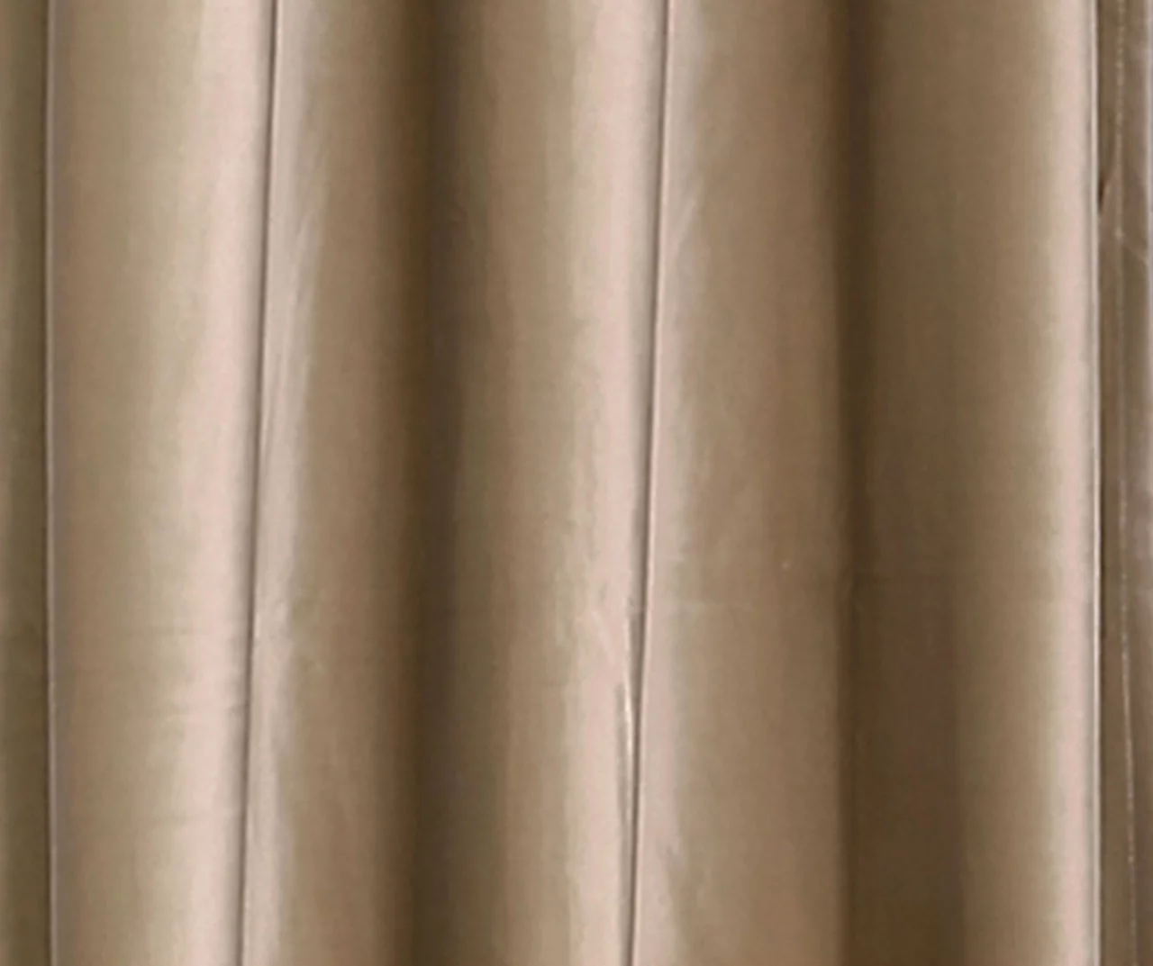 Prima Velvet Taupe Room-Darkening Grommet Curtain Panel Pair, (84") 5 Prima Velvet Taupe Room-Darkening Grommet Curtain Panel Pair, (84") - Image 3