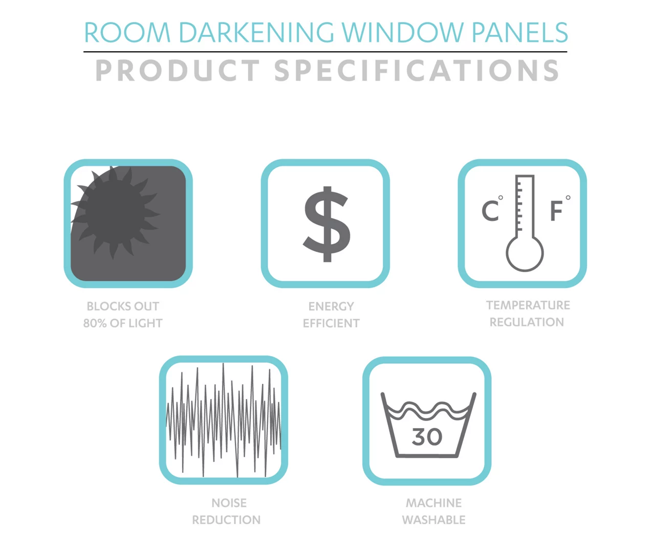 Rowley Birds Room-Darkening Rod Pocket Curtain Panel Pair 16 Rowley Birds Room-Darkening Rod Pocket Curtain Panel Pair - Image 14