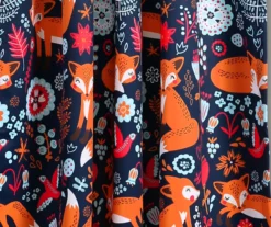 Pixie Fox Room-Darkening Rod Pocket Curtain Panel Pair, (84") -DHP Sales Store 810468184 2