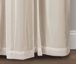 Lush Wheat Blackout Grommet Curtain Panel Pair With Sheer Overlay, (108") -DHP Sales Store 810468200 6