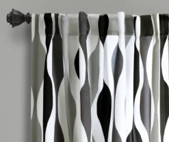 Mid-Century Geo Room-Darkening Back Tab Curtain Panel Pair -DHP Sales Store 810468206 1