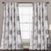 Circles Room-Darkening Rod Pocket Curtain Panel Pair, (84") -DHP Sales Store 810468214