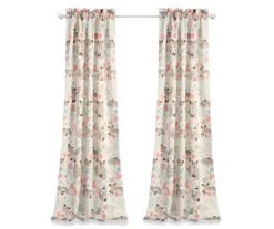 Pixie Fox Room-Darkening Rod Pocket Curtain Panel Pair, (84") -DHP Sales Store 810468220 6