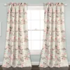 Pixie Fox Gray & Pink Room-Darkening Rod Pocket Curtain Panel Pair, (84") -DHP Sales Store 810468220 7