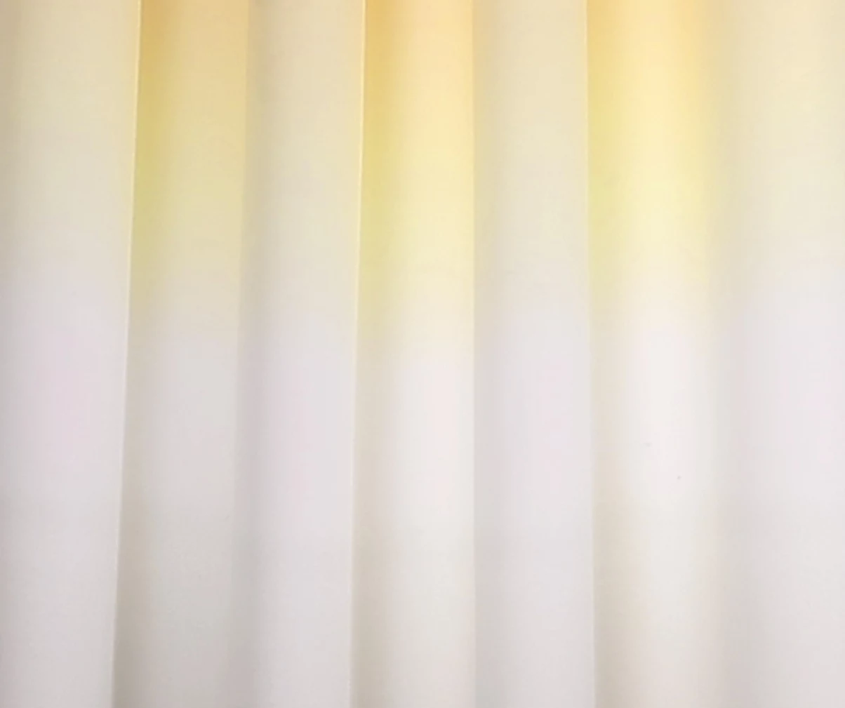 Umbre Fiesta Yellow & Gray Ombre Room-Darkening Grommet Curtain Panel Pair, (84") 5 Umbre Fiesta Yellow & Gray Ombre Room-Darkening Grommet Curtain Panel Pair, (84") - Image 3